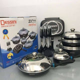 Dessini 23-Piece Granite Cooking Set