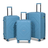 3-in-1 Rubber Travel Suitcase Luggage Bag Set (10kg, 15kg & 25kg)