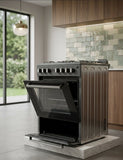 BJS 60×60 Elite Series Standing Cooker – 3 Gas + 1 Electric Plate (Grey)