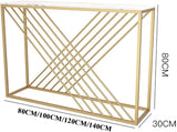 Gamma Console Table 0.9M – Modern Art Deco Elegance.