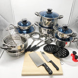 MARWA 30-Piece Stainless Steel Cookware Set

SKU: 02618