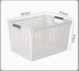 Multi-Purpose Plastic Storage Box Organizer – Kitchen, Wardrobe & Desktop Storage Basket