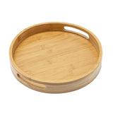 3‑Piece Multi‑Functional Bamboo Food Storage & Serving Trays.