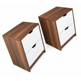 Side Bed Cabinet – Modern Wooden Bedside Table with Storage Drawer