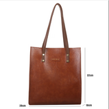 New Albeida PU Leather Handbag – Stylish Women’s Shoulder & Everyday Tote Bag, 31×28cm