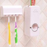 Toothpaste Dispenser & Toothbrush Holder – 5 Slots