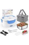 Electric Lunch Box with Silver Liner