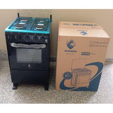 Euroken Standing Cooker – 3 Gas Burners + 1 Electric Oven | 50×55 cm