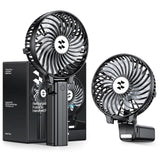 Rechargeable Handheld Fan 2000mAh – Portable 3-Speed Mini Fan