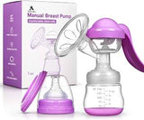 MANUAL BREAST PUMP – COMFORTABLE & PORTABLE BREAST MILK PUMP