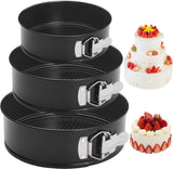 3-Piece Round Baking Tins Set.