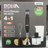Boma 4-in-1 Hand Blender – Powerful Multi-Function Kitchen Blender