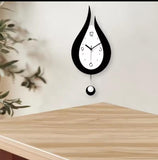 U-Shaped Wall Clock – Modern Decorative Wall Clock for Living Room, Bedroom & Office