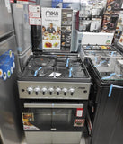 Mika 60*60 3 Gas + 1 Electric Plate, Electric Oven Cooker.