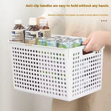 Multi-Purpose Plastic Storage Box Organizer – Kitchen, Wardrobe & Desktop Storage Basket