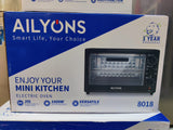 Ailyons 20L Electric Oven – Compact & Efficient Baking Solution