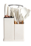 Original 19-Piece Silicone Kitchen Set – Spoons, Knives & Chopping Board