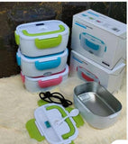 Electric Lunch Box with Silver Liner