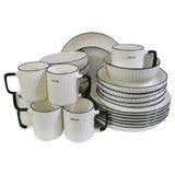 Concise 24-Piece Dinner Set