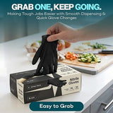 100PCS Disposable Nitrile Gloves – Powder-Free, Waterproof & Allergy-Free