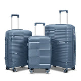 Pioneer Rubber PP Suitcase – Size 28 (Silver)