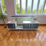 Istanbul 2 Modern TV Stand with LED Lights
