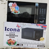 Icona 20L Microwave Oven – Compact Kitchen Microwave