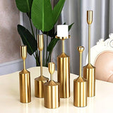Luxury Gold Candle Holders – Elegant Metal Candlesticks for Home & Events