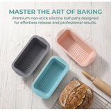 3D Silicone Bread Baking Tin – Food-Grade Non-Stick Baking Mold.