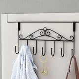 Over-the-Door Hanger – 7 Hooks | Metallic