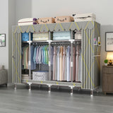 Heavy Duty Metallic Portable Wardrobe – Spacious & Durable.