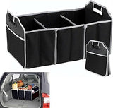 Foldable Car Trunk Organizer – Sturdy Collapsible Car Boot Storage Box for Shopping & Travel
