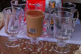 Heat-Resistant Irish Coffee Glasses – Set of 6.