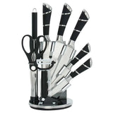 9-Piece Unique Kitchen Knife Set – Complete Cutting & Chopping Collection