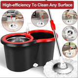 360° Magic Spin Mop – Bigger Size with Metallic Insert