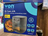 Von Air Fryer 6.5L Manual VAF065MCK – Spacious Everyday Cooking
