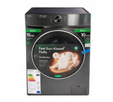 Syinix 10/7KG Wash & Dry Washing Machine – Inverter Front Load Washer & Dryer