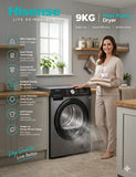 Hisense 9KG Front Load Dryer – Efficient Clothes Drying