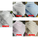 Plain Patterned Fitted Bedsheet Set – 6×7
