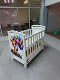 2×4 Wooden Baby Cot – Cosy & Comfortable Baby Bed