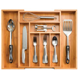 Multifunctional Bamboo Drawer Organizer – Sustainable & Stylish .