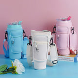 Cooler Bag Water Bottle Carrier Bag with Phone Pocket – Compatible with Stanley Cups