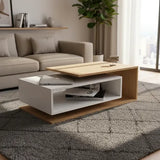Executive Floating Laminated Coffee Table – Modern Stylish Living Room Centre Table