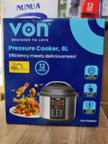 Von 6L Electric Pressure Cooker – Non-Stick Pot | Convenient Family Cooking