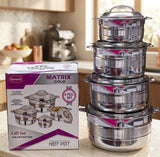 4PCS Matrix Hotpot Set – Insulated Food Warmers