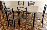 Executive 6-Seater Dining Table – Elegant & Modern