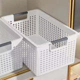 Multi-Purpose Plastic Storage Box Organizer – Kitchen, Wardrobe & Desktop Storage Basket