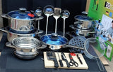 MARWA 30-Piece Stainless Steel Cookware Set

SKU: 02618