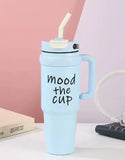 Stainless Steel 900ml Mood Thermo Cup – Black.