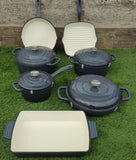 Enamel Cast Iron Cooking Pot – Multi-Purpose Kitchen Casserole